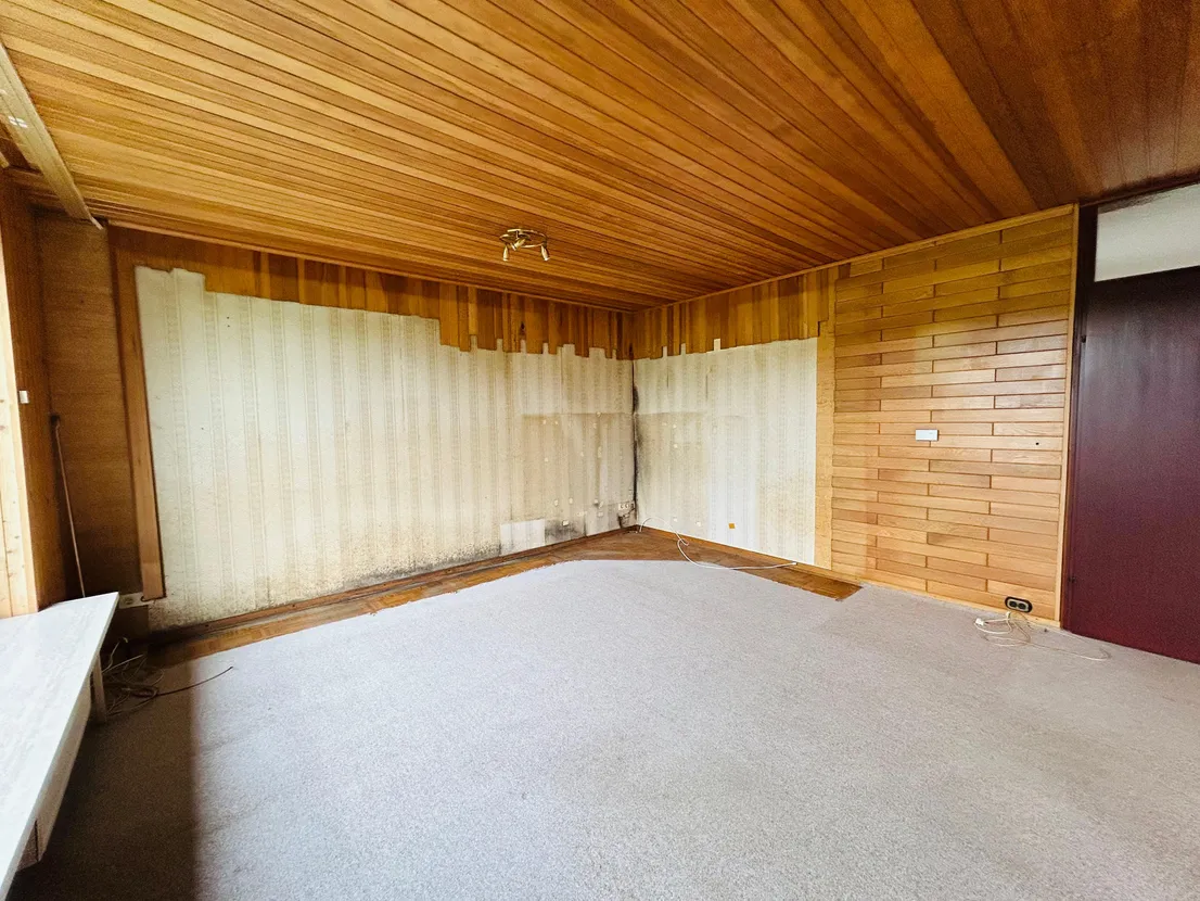 Idyllisch wohnen... Ihr Bungalow in grüner Ruhelage von Salzgitter- Bad – Wohnzimmer