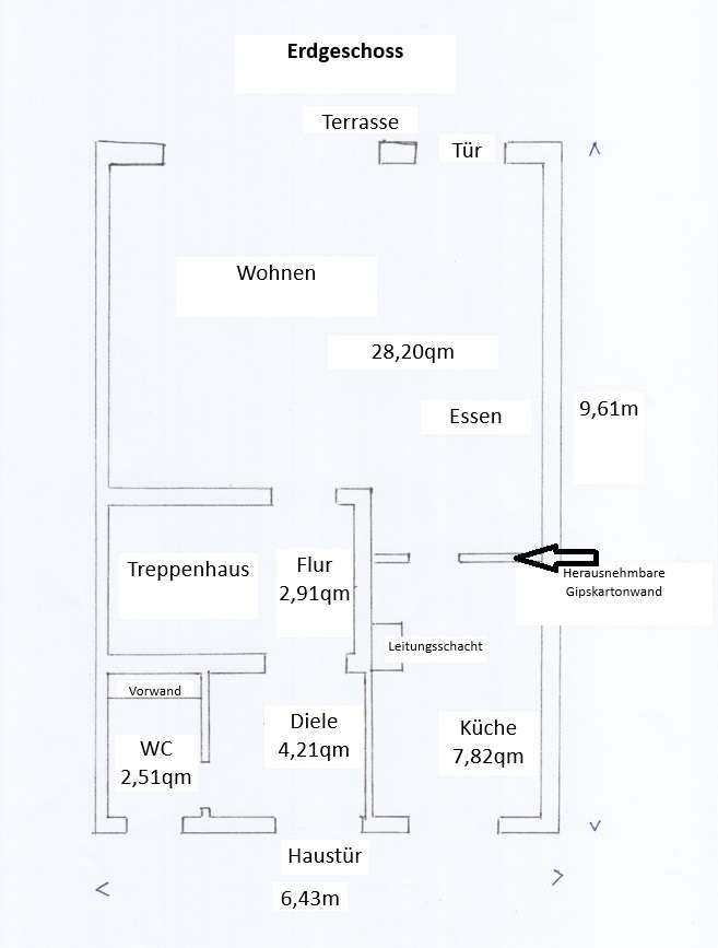 Grundriss Erdgeschoss
