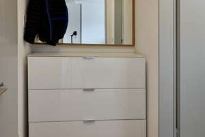 Sonniges 1-Zimmer-Apartement mit Loggia – möbliert,  in Milbertshofen/Am Hart – Rathenaustraße 132, 80937 Am Hart, München – Vorschaubild 8