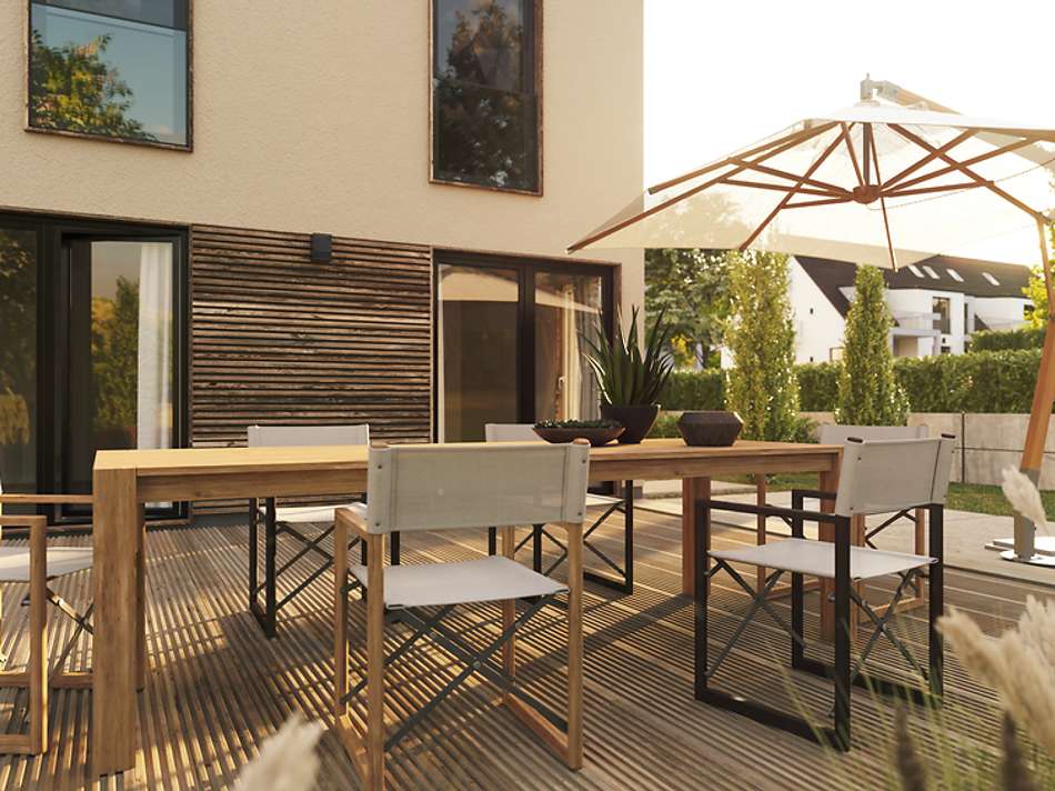 Terrasse für schöne Stunden