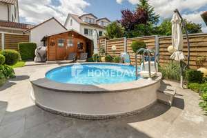 Gepflegte Doppelhaushälfte mit Pool, Doppelgarage und vielseitigem Platzangebot
 – Die vollständige Adresse der Immobilie erhältst du vom Anbieter., 86453 Dasing – Vorschaubild 3