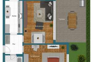 Private und sonnige Terrassenwohnung nahe Siebentischwald und Lech (Lochbach) – Ilsungstraße 7, 86161 Hochfeld, Augsburg – Vorschaubild 15