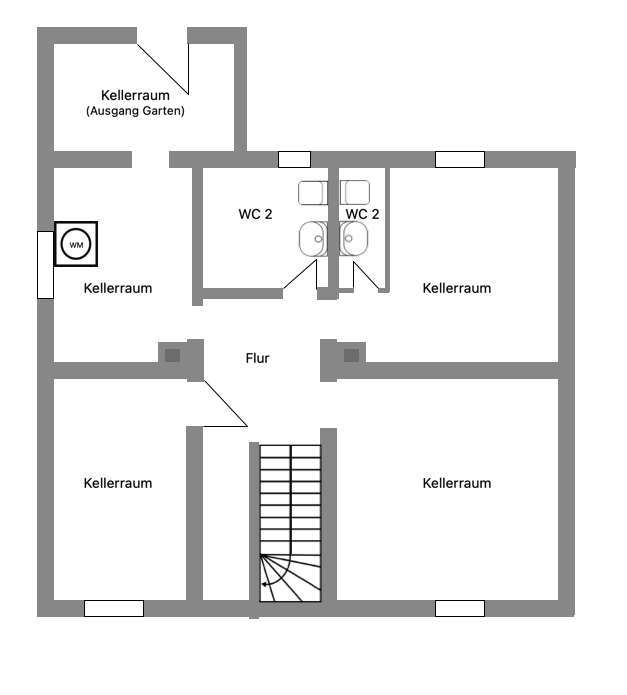 Grundriss Kellergeschoss