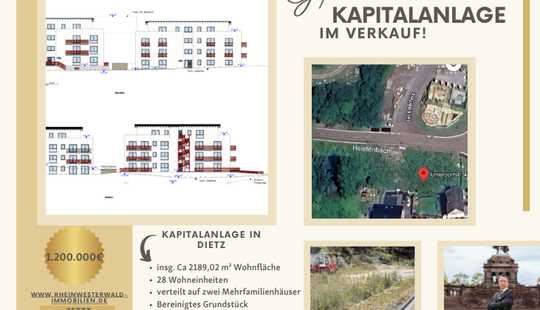 Bild von Investorenobjekt mit Baugenehmigung  – Renditestarkes Neubauprojekt auf bereinigtem Grundstück