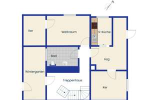 Kaufen und einziehen: Saniertes Einfamilienhaus in ruhiger Lage von Oppurg – Die vollständige Adresse der Immobilie erhältst du vom Anbieter., 7381 Oppurg – Vorschaubild 20
