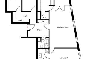 Individuelle  3 oder 4 Zimmer Wohnung in zentraler Lage im beliebten Oberkassel – Die vollständige Adresse der Immobilie erhältst du vom Anbieter., 40545 Oberkassel, Düsseldorf – Vorschaubild 15
