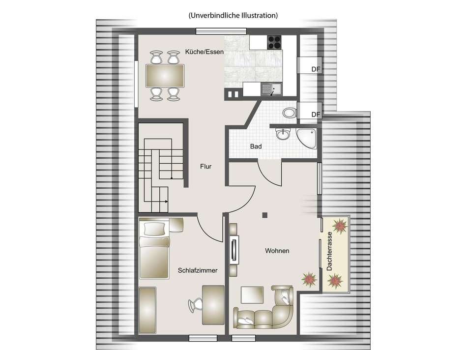Grundriss Dachgeschoss