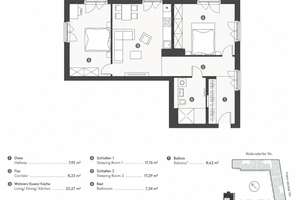 Moderne 3-Zimmer-Neubauwohnung mit großzügigem Balkon und hochwertiger Ausstattung – Die vollständige Adresse der Immobilie erhältst du vom Anbieter., 10243 Friedrichshain, Berlin – Vorschaubild 10