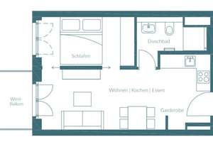 Apartment mit Balkon in den 3 Höfen – Lützowstr 111, 10785 Tiergarten, Berlin – Vorschaubild 11