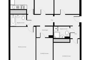 Ab 01.05.2026*Frisch renovierte 5 Zimmer-Wohnung im Hochparterre, 2 Bäder und Balkon! – Ringstraße 181, 4209 Grünau-Mitte, Leipzig – Vorschaubild 20