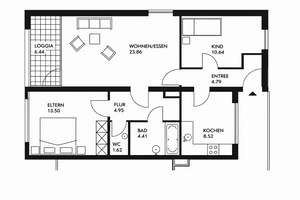 Helle 3-Zimmer Wohnung mit Balkon in Leverkusen-Steinbüchel – Die vollständige Adresse der Immobilie erhältst du vom Anbieter., 51377 Steinbüchel, Leverkusen – Vorschaubild 18