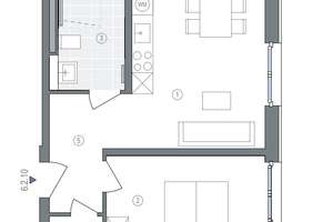 Moderne Neubauwohnung mit Stellplatz – Erstbezug 01.07. in Mannheim-Spinelli (WBS erforderlich) – Die vollständige Adresse der Immobilie erhältst du vom Anbieter., 68309 Käfertal, Mannheim – Vorschaubild 7