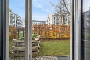 Moderne, barrierefreie 2-Zimmer-Gartenwohnung in ruhiger Lage – Die vollständige Adresse der Immobilie erhältst du vom Anbieter., 81825 Josephsburg, München – Vorschaubild 1