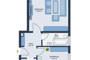 Charmante 2-Zimmer-Wohnung mit Balkon in begehrter Lage von München-Bogenhausen! – Die vollständige Adresse der Immobilie erhältst du vom Anbieter., 81927 Englschalking, München – Vorschaubild 11