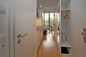 Vollmöbliertes 1 Zimmer Apartment in München-Riem nähe Messe – Willy-Brandt-Allee 14, 81825 Messestadt Riem, München – Vorschaubild 9