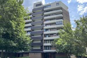 Sonnige 3-Zimmer Wohnung, 2 Balkone, Tiefgarage, Fernblick, in Porz-Westhoven, provisionsfrei! – Köln – Vorschaubild 1