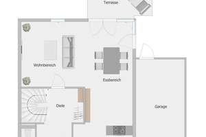 **Doppelhaushälfte mit schönem Garten und Garage in ruhiger Lage von Dortmund-Eving** – Die vollständige Adresse der Immobilie erhältst du vom Anbieter., 44339 Eving (Ortsteil), Dortmund – Vorschaubild 7