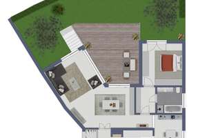 iTH: Stilvoll wohnen am Stadtgarten! 
ETW im Erdgeschoss mit Gartenidylle für Architekturliebhaber! – Die vollständige Adresse der Immobilie erhältst du vom Anbieter., 46236 Stadtmitte, Bottrop – Vorschaubild 19