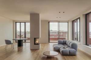 Loft-Penthouse mit Südwest-Terrasse und Kamin auf historischem Fabrikgebäude in Tiergarten – 10557 Moabit, Berlin – Vorschaubild 3