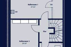 2021 SEMI-DETACHED HOUSE! 
with approx. 195m², garden, garage and more. Just 9 min. to Clay-Kaserne – Die vollständige Adresse der Immobilie erhältst du vom Anbieter., 65205 Nordenstadt, Wiesbaden – Vorschaubild 23