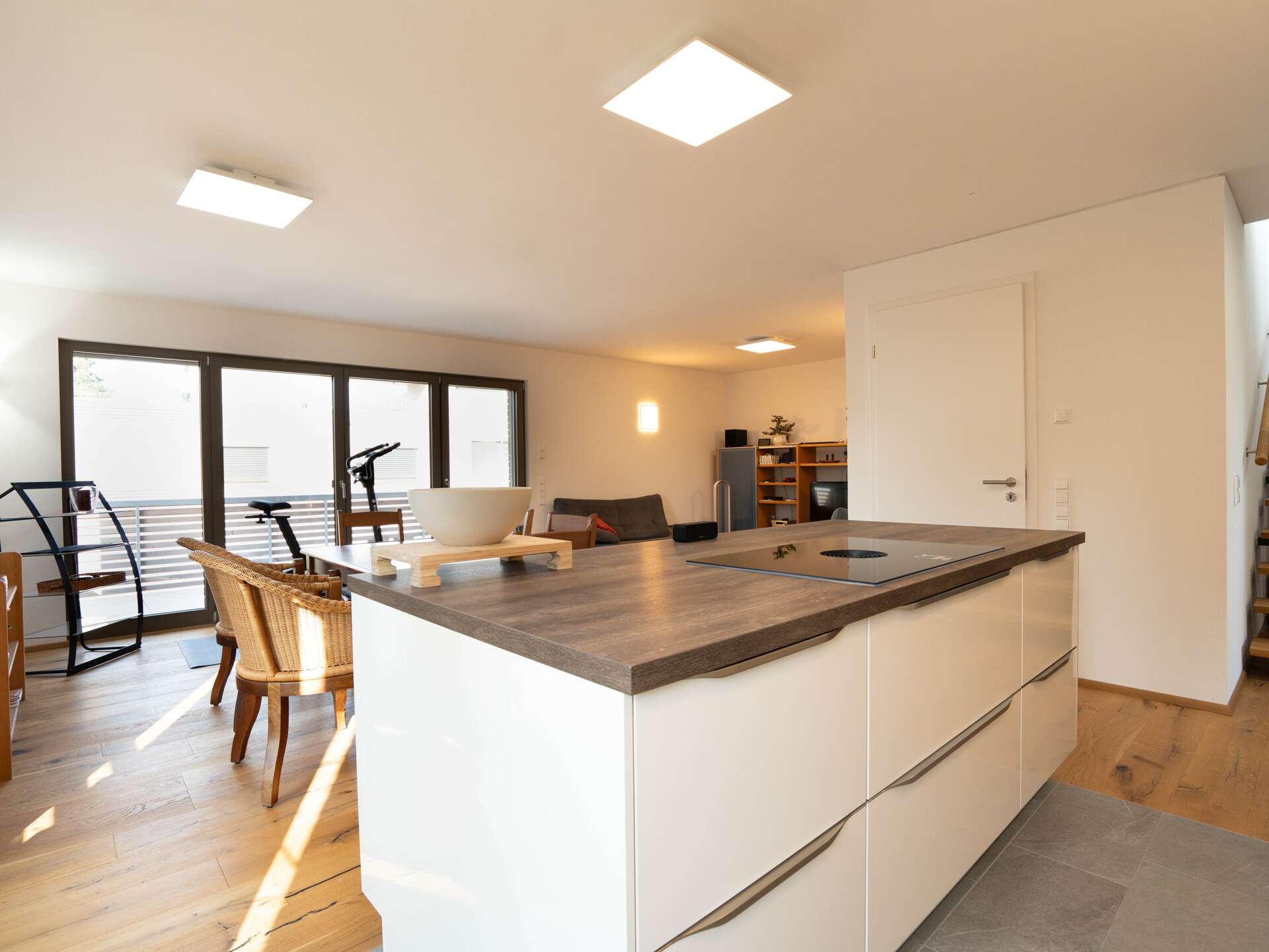 Immobilie in Wolfegg - Penthousewohnung mit Dachterrasse und Blick ins Grüne + TG-Platz und Außenstellplatz - Bild 6