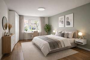 Frisch sanierte 2-Zimmer-Hochparterrewohnung in gepflegter  Wohnanlage mit Pool & Sauna – Die vollständige Adresse der Immobilie erhältst du vom Anbieter., 22297 Winterhude, Hamburg – Vorschaubild 9