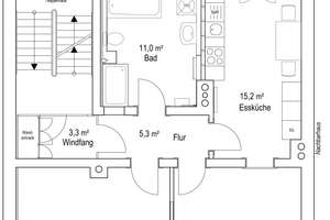 Grundsanierte 2 Zimmer in Ffm Fechenheim, Garten Pflege/Nutzung – 60386 Fechenheim, Frankfurt am Main – Vorschaubild 12