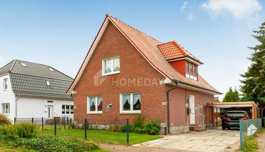 Bild von Charmantes Einfamilienhaus mit Garten und überdachter Terrasse in ruhiger Lage