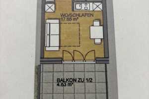 Erstbezug mit Balkon und EBK: Exklusive 1-Zimmer-Wohnung mit geh. Innenausstattung in Regensburg – Otto-Hahn-Straße 25, 93053 Regensburg – Vorschaubild 8