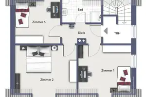 Provisionsfrei! Attraktives Mehrgenerationenhaus in ruhiger Lage von Rottenacker! – Alb-Donau-Kreis – Vorschaubild 26
