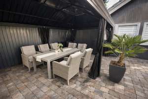 Exklusiver Bungalow mit Wellnesshaus, Sauna & Kamin / Energieeffizienz A  / 1.446 m² Grundstück – Die vollständige Adresse der Immobilie erhältst du vom Anbieter., 32457 Porta Westfalica – Vorschaubild 23