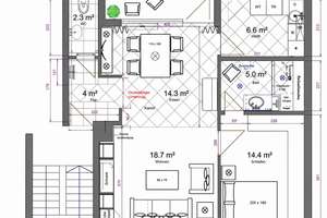 Charmante 2 Zimmer Wohnung in begehrter Wohnlage mit Blick ins Grüne! – Die vollständige Adresse der Immobilie erhältst du vom Anbieter., 70184 Frauenkopf, Stuttgart – Vorschaubild 10