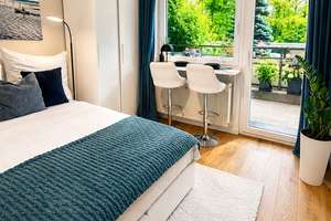 Stilvolles Boutique-Apartment mit großem Balkon im Kräherwald – komplett möbliert und ausgestattet – Zamenhofstraße 26, 70197 Kräherwald, Stuttgart – Vorschaubild 2
