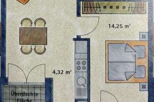Ruhiges Wohnen am Luitpoldpark – moderne 2-Zimmer-Wohnung mit eigenem Garten & Stellplätzen
