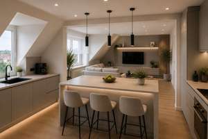 Ihr neues Zuhause – lichtdurchflutete Dachgeschosswohnung mit Wohlfühlcharakter