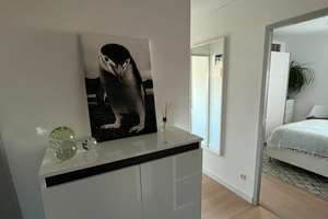 Helle, ruhige, renovierte 2-Zi.-Wohnung mit umlaufendem Balkon, Fernblick & Aufzug – Nähe Uni/Messe – Bergiusstraße 74, 86199 Göggingen-Nordost, Augsburg – Vorschaubild 9
