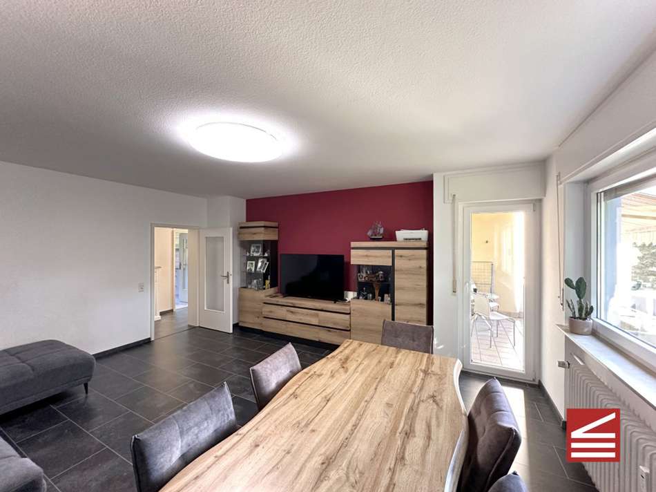 Wohn-Esszimmer, Blick Richtung