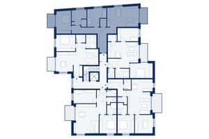 RESERVIERT! D15: 3-Zimmerwohnung mit 2 Balkonen – Villenstraße 4, 53129 Dottendorf, Bonn – Vorschaubild 2