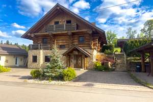 Ein Haus wie kein anderes – Douglasien-Stammholzhaus mit Ferienkonzept und Weitblick – Die vollständige Adresse der Immobilie erhältst du vom Anbieter., 72226 Simmersfeld – Vorschaubild 3