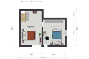 Charmantes Zweifamilienhaus mit historischem Fachwerkflair – Die vollständige Adresse der Immobilie erhältst du vom Anbieter., 42655 Solingen-Mitte, Solingen – Vorschaubild 16