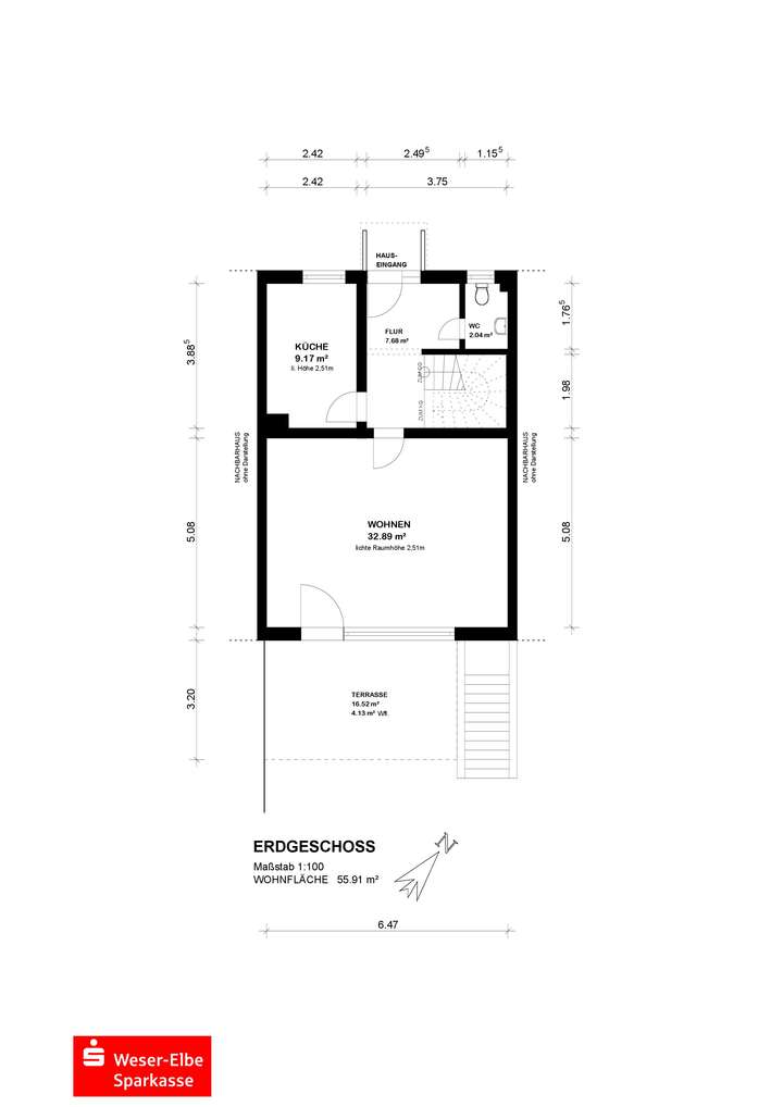 Grundriss Erdgeschoss