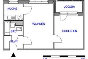 2-Raum-Wohnung mit Balkon nahe Stadtzentrum – Mühlenstr. 22, 9111 Zentrum, Chemnitz – Vorschaubild 3