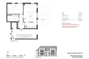 Direkt einziehen und wohlfühlen: 2-Zimmer-Eigentumswohnung mit EBK, großer Terrasse & PKW-Stellplatz – Die vollständige Adresse der Immobilie erhältst du vom Anbieter., 22145 Rahlstedt, Hamburg – Vorschaubild 12
