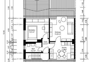 Wohnen mit Charakter: 3-Zimmer-Dachgeschosswohnung in Düsseldorf-Derendorf – 40468 Derendorf, Düsseldorf – Vorschaubild 9