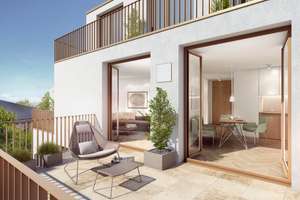 Urbanes Wohnen im Norden von Schwabing - 3 Zimmer mit großer Dachterrasse – Griegstrasse 22, 80809 Milbertshofen, München – Vorschaubild 5