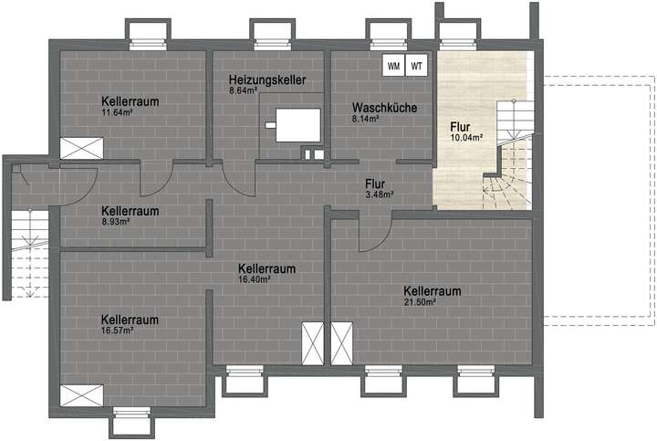 Grundriss Kellergeschoss