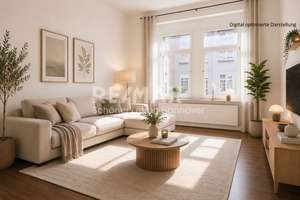 Helle Altbauwohnung mit EBK im 1. OG