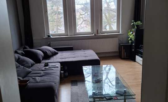 Etagenwohnung mit Garten