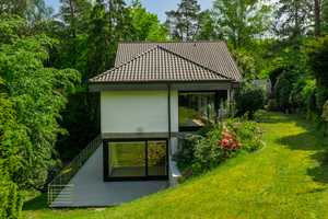 Architekten-Wohnhaus Rosengarten, Ehestorf in ruhigem Villenviertel, Traumimmobilie im Süden Hamburg – Auf den Schwarzen Bergen 44, 21224 Harburg (Kreis) – Vorschaubild 7