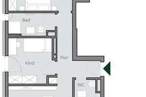 Wunderschöne 3-ZW mit Dachterrasse & Wintergarten im grünen Oberrad | Effizienzhaus 55EE Standard – 63067 Ledermuseum, Offenbach am Main – Vorschaubild 4
